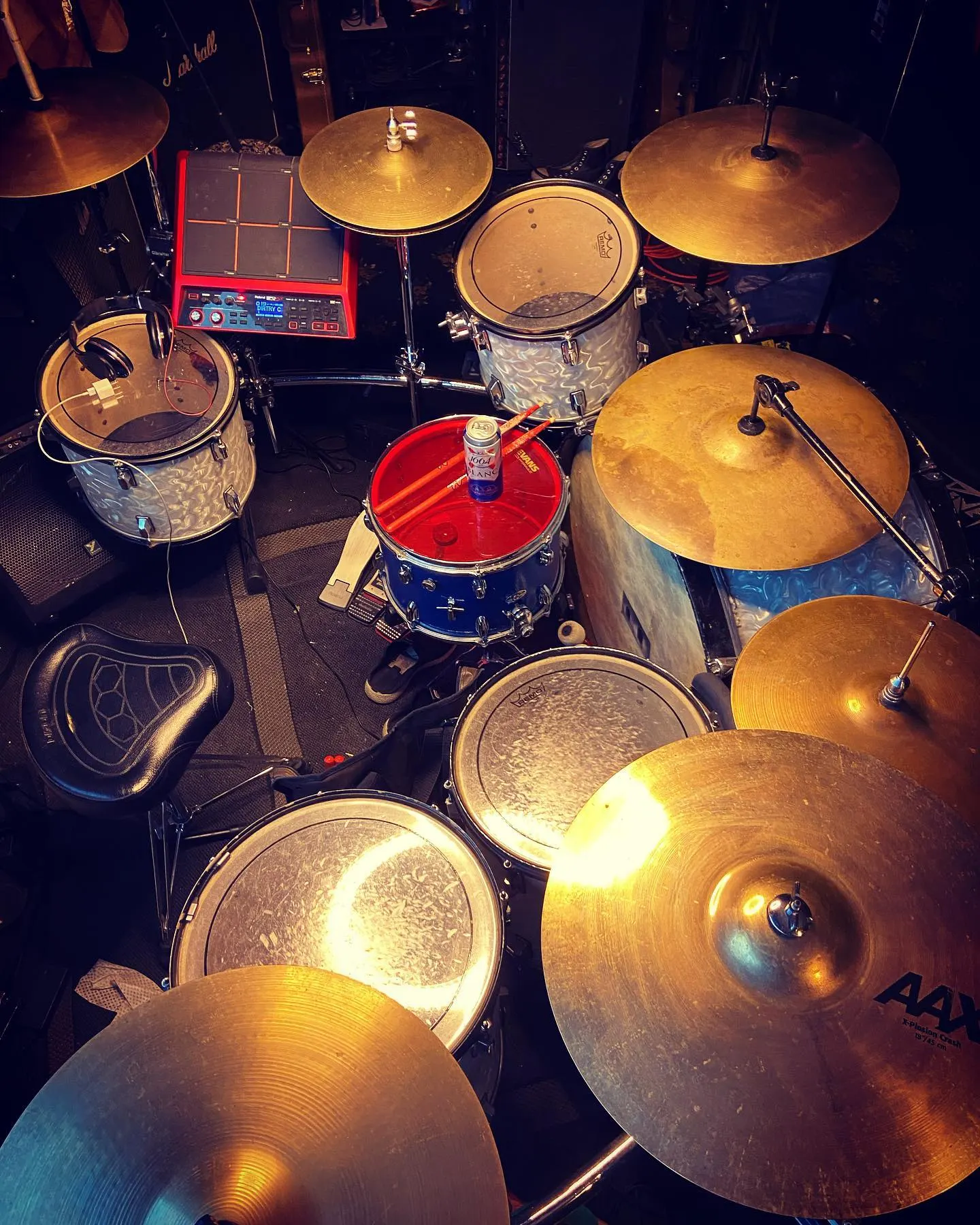 Drummer at a Marsonic jam session